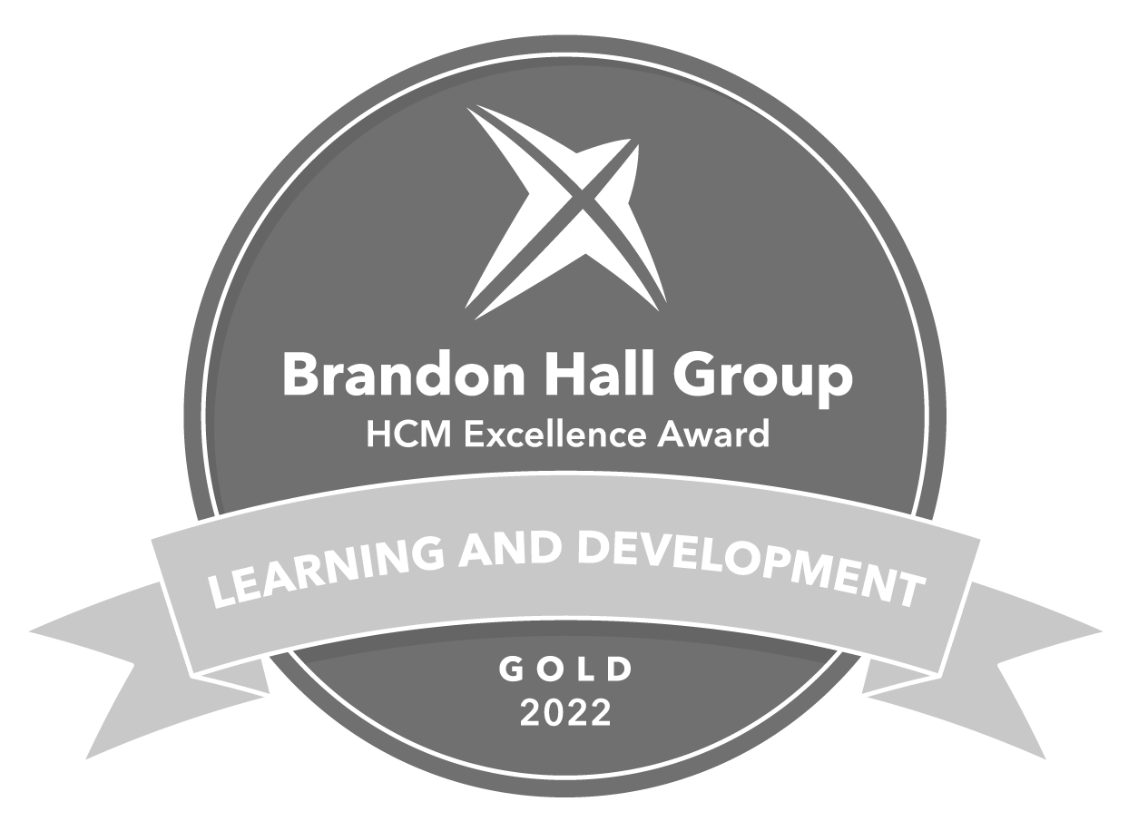 Brandon Hall Group HCM Excellence Award Gold 2022
